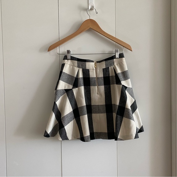 🍂fall drop🍂 plaid skirt wool banana republic worn by taylor swift! - Picture 2 of 5